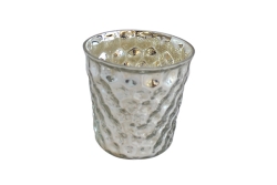 Votive, Silver Mercury Gracie 2.75"