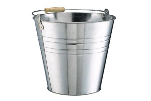 Pail, Galvanized W /Handle 15l
