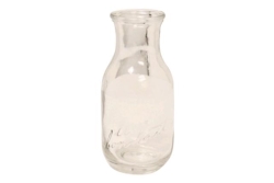 Vase, Vintage Milk Bottle 5"