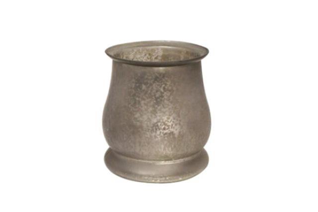Votive, Silver Mercury Bell Shaped