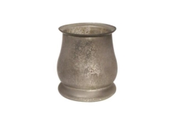 Votive, Silver Mercury Bell Shaped