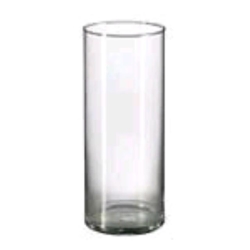 Vase, Cylinder 3.5" X 10.5"