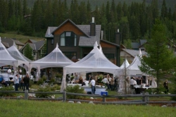 Tent, 20' X 20' Frame Clear Top