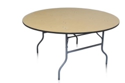 Table, Round 5' Birch