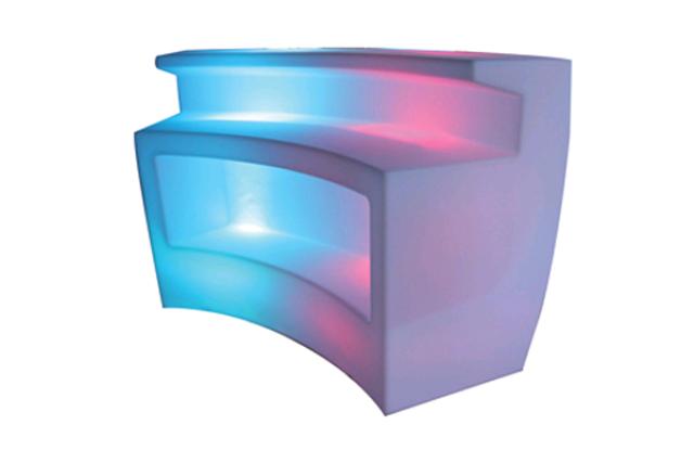 Bar, LED Curved Plastic New Style