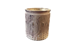 Votive, Vintage Victorian Purple