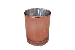 Votive, Rose Gold Rnd 2.5"