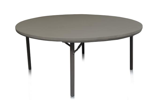 Table, Round 6' Premium Plastic