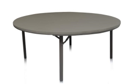 Table, Round 6' Premium Plastic