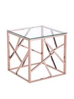 Side Table, Rose Gold k2
