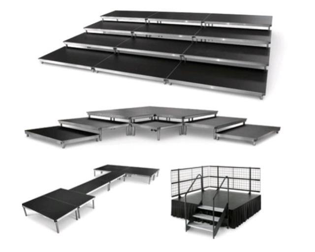 24" High Staging Per Sq/Ft - Stagetek (Indoor)