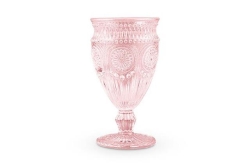 Glass, Goblet 12.5 Oz Blush Vintage