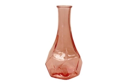 Bud Vase, Pink 7"