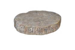 Cake Stand, 17" Faux Wood