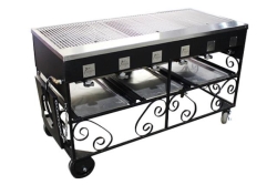 Barbecue, 4.5'x2' Steakmate