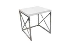 Side Table, Monarch (Sm) White