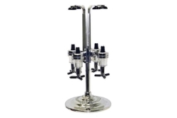 Liquor Dispenser, 4 Bottle (Rotating)