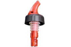 Liquor Dispenser, Posi-Pour, Red (1 Oz.)