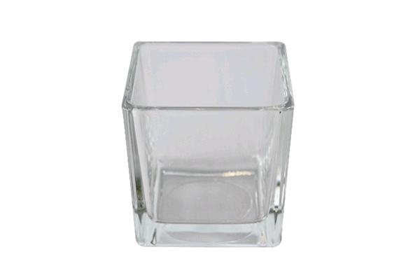 Candleholder, 3" Square Votive