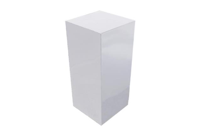 Pillar, Square White 31.75"