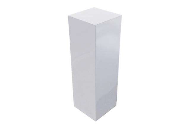 Pillar, Square White 39.25"