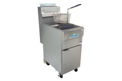 Deep Fryer, Floor-Standing W/ Casters