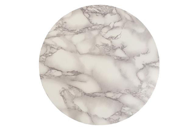 Charger Plate, 12" Rnd Marble Slab
