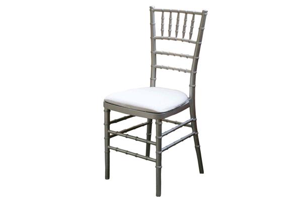 Chair, Chiavari Silver Wood