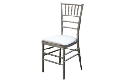 Chair, Chiavari Silver Wood
