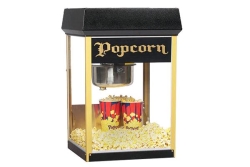 8 Oz Black Popcorn Machine