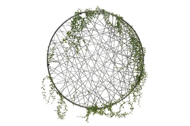 Greenery W/ Wire Hoop Large