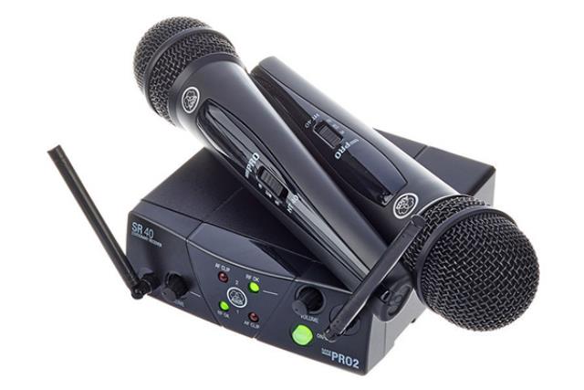 Microphone, Dual Wireless Akg