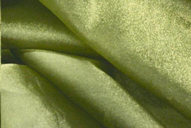 Tie, Sage Organza (Square Ends)