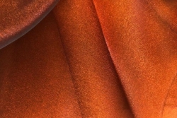 Tie, Rust Organza (Square Ends)