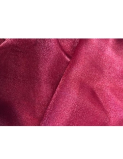 Tie, Garnet Organza (Square Ends)