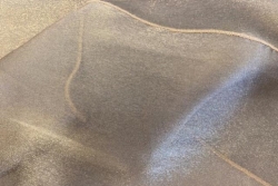 Tie, Bronze Organza (Square Ends)