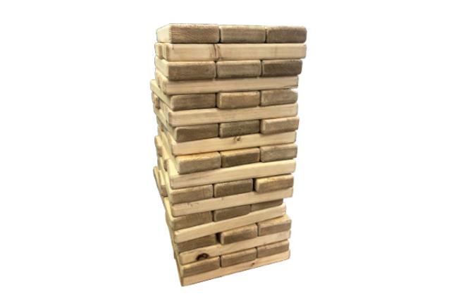 Giant Toppling Tower Game
