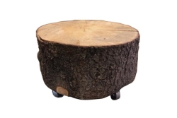 Stump, Large W/ Wheels