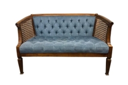 Love Seat, Vintage Blue
