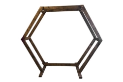 Archway, Wooden Hexagon Double Wide