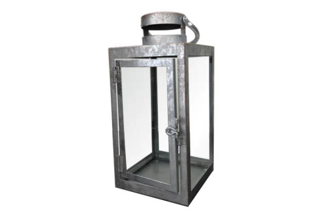 Lantern, Galvanized 10.5"