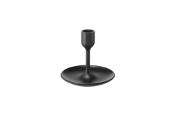Candlestick Holder, Black 4"