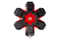 Power Hub, 5 Outlet Black/Red