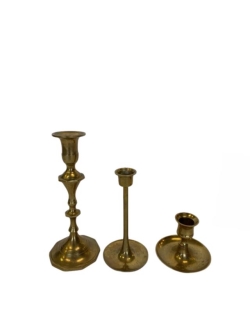Candlestick, Brass Assorted