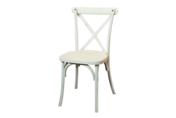 Chair, Vineyard Whitewash Resin