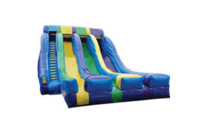 Inflatable, Triple Slide