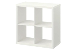 Bookcase, White 35" High X 24" Width