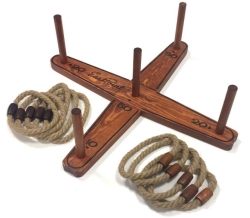 Rustic Ring Toss Game