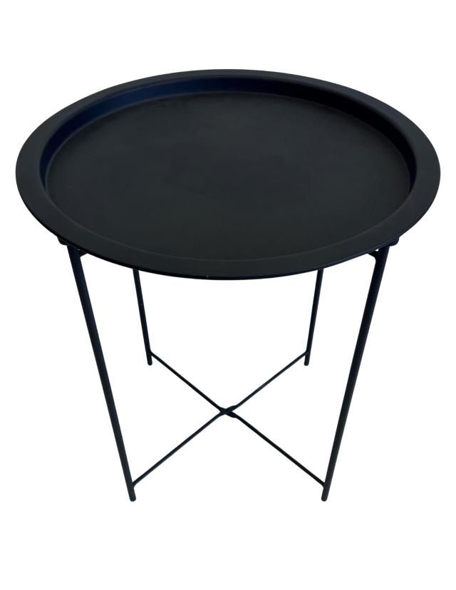 Side Table, Steel Black