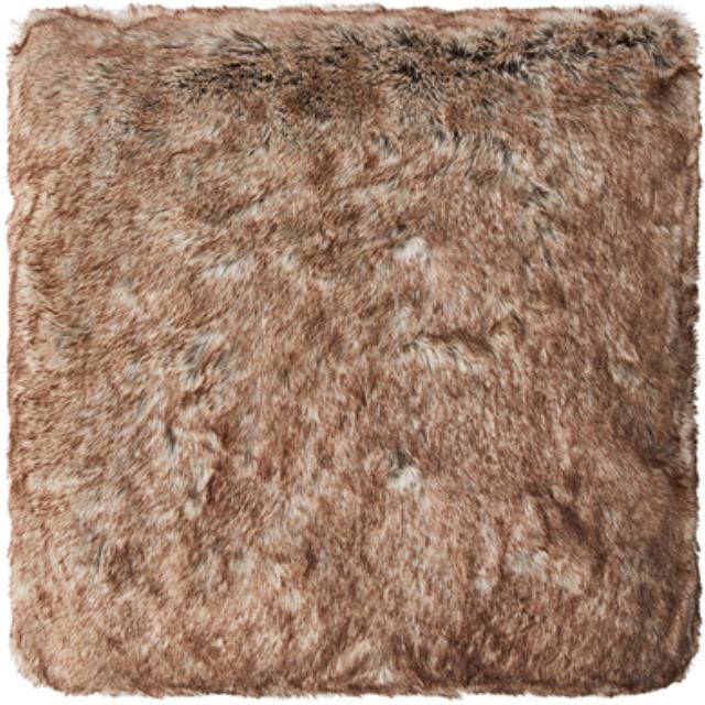 Pillow, Brown Fur